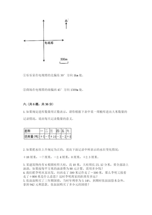 青岛版六年级数学下学期期末测试题【基础题】.docx