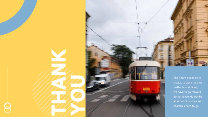 黄蓝画册图文展示品牌合作PPT模板