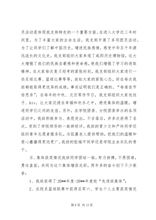 优秀团支部申请书 (19).docx
