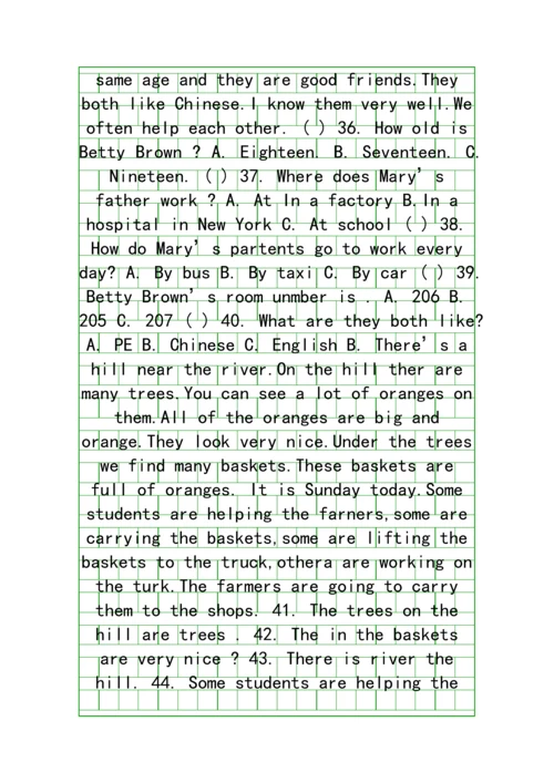 Unit-10-Where-did-you-go-on-vacation单元测评及答案.docx