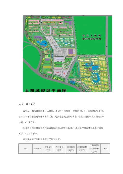 房地产股权投资专项项目尽职详细调查汇总报告.docx