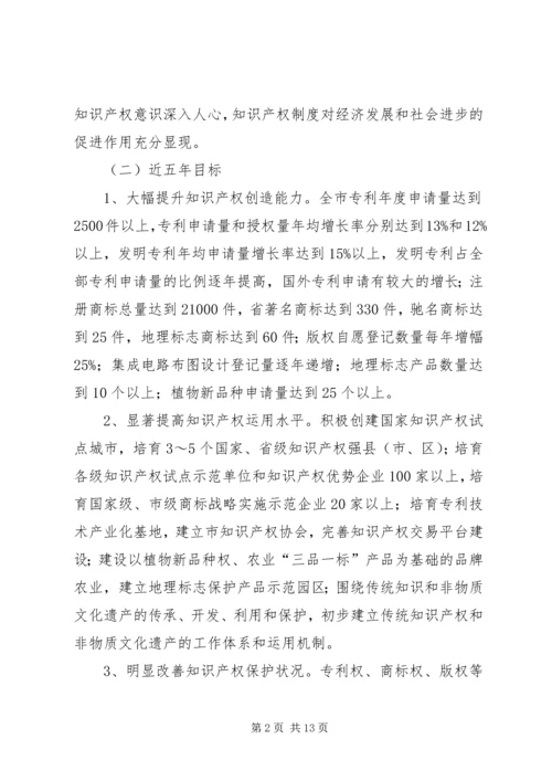 贯彻知识产权战略行动方案.docx