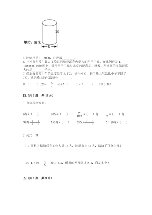 人教版六年级数学小升初试卷（考点梳理）.docx