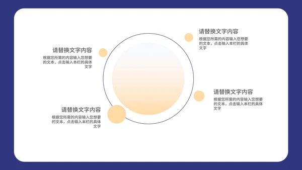 商务风深蓝个人年终总结述职汇报PPT模板
