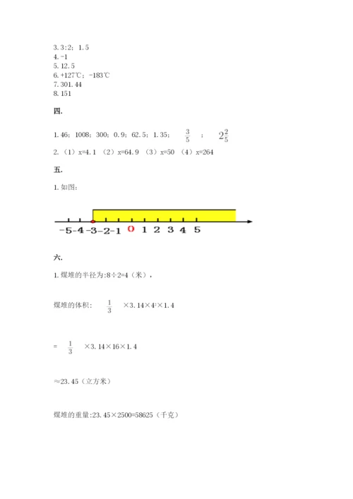 郑州外国语中学小升初数学试卷及答案（夺冠系列）.docx