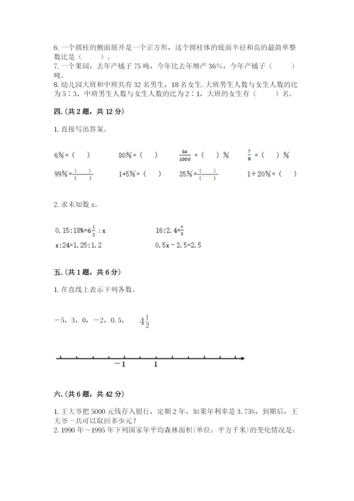 成都外国语学校小升初数学试卷含答案（典型题）.docx