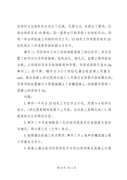 二级建造师市政过关感想.docx