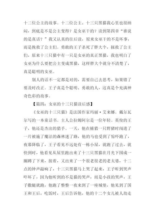 女巫的十三只猫读后感.docx
