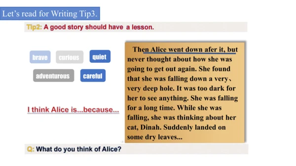 Unit 2 Writing