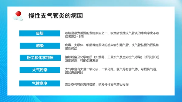 医院呼吸科慢性支气管炎介绍PPT