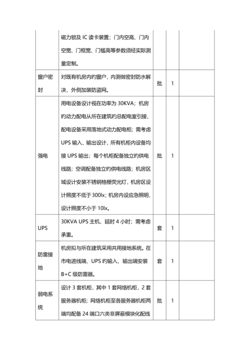 机房建设专题方案.docx