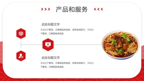 一碗拉面美食餐饮行业商业计划书通用PPT模板