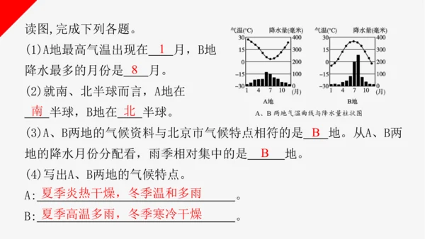 七上：世界的气候（一轮复习课件19张）（人教版）