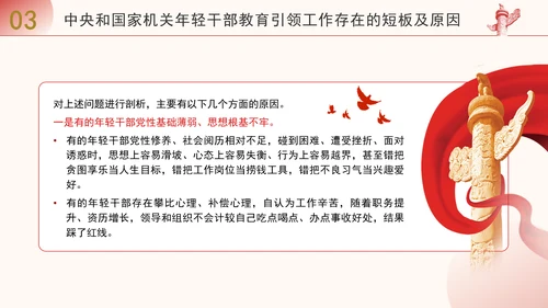 青年领导班子党课教育高质量推进年轻干部教育引领工作专题PPT课件