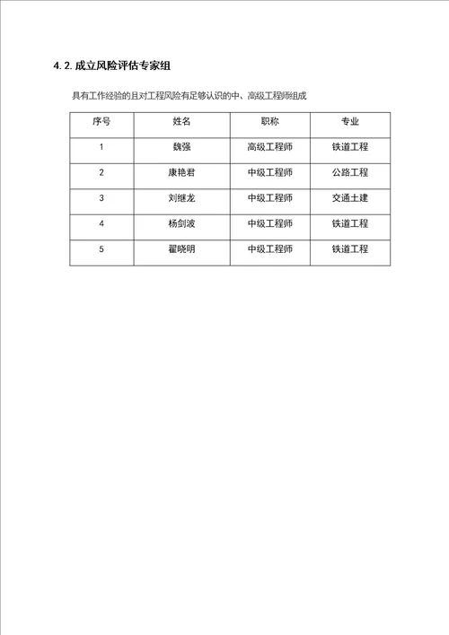 中寨村大桥架梁施工安全风险评估报告共29页