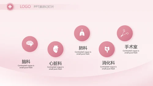 粉色医疗护士护理工作汇报动态PPT