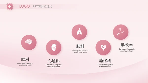 粉色医疗护士护理工作汇报动态PPT