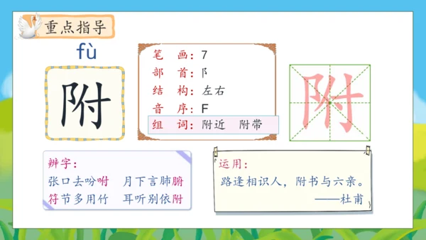 【核心素养】部编版语文四年级下册-15.白鹅 第1课时（课件）