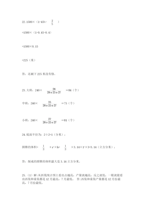 小升初数学应用题50道含完整答案（各地真题）.docx