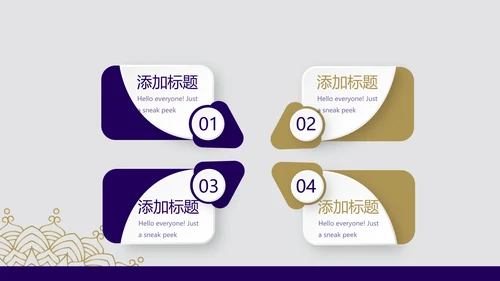 高端大气酒店入职礼仪服务培训动态PPT模板