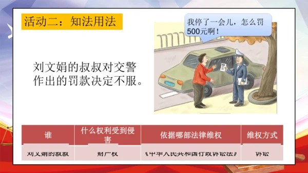 统编版六年级上册4.9《知法守法 依法维权》第一课时 《用好法律 依法维权》课件（共21张PPT，含