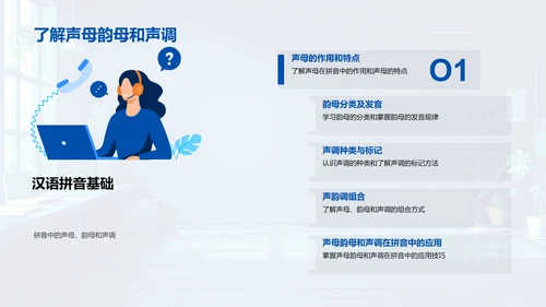 拼音知识解读PPT模板