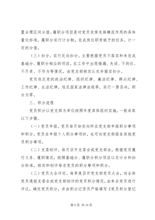 机关党员学习积分制.docx