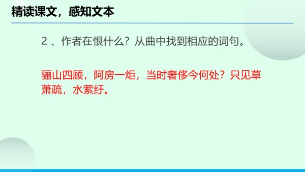 九年级语文下册第六单元课外古诗词诵读《山坡羊 骊山怀古》 课件(共43张PPT)