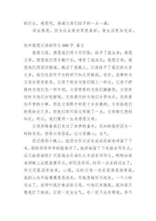 初中感恩父母的作文800字.docx