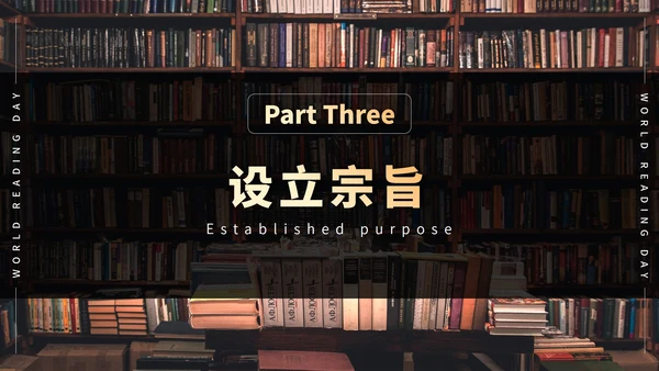 世界读书日知识科普PPT模板