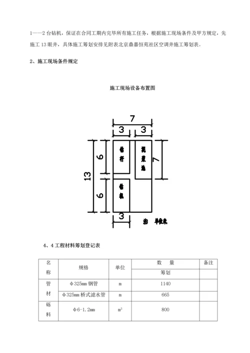 打井综合施工专题方案模板.docx