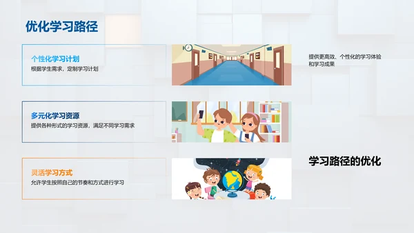 教育演变与挑战PPT模板