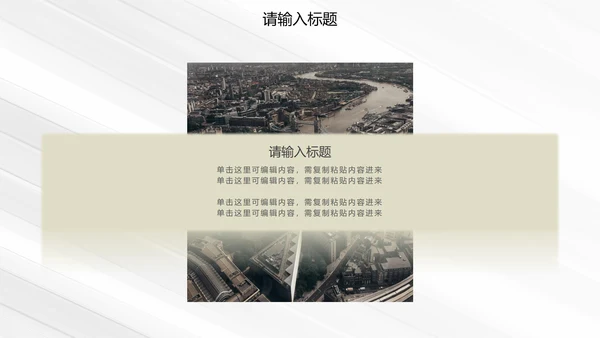 白金奢华简约商务运营方案PPT模板