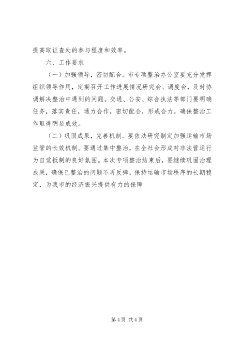 道路运输违法营运行为专项整治实施方案 (4).docx