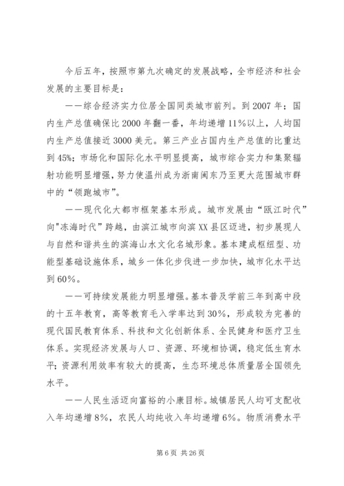 代市长刘奇作工作报告范文.docx
