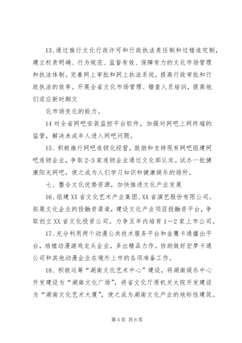 省文化活动工作要点及规划.docx