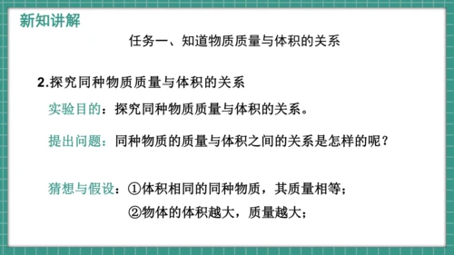 人教版物理八年级上册6.2《密度》课件（34页ppt）