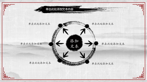 天道酬勤国学文化中国风动态PPT模板