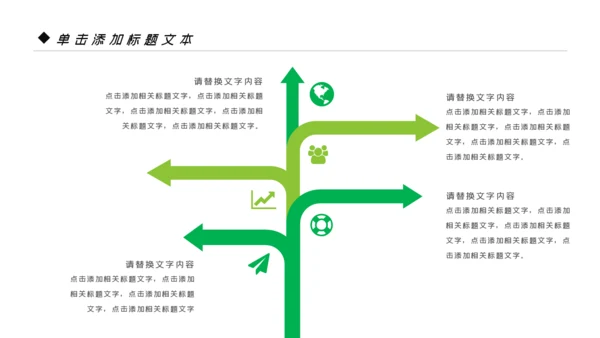 绿色清新生态文明环保低碳和谐社区PPT模板