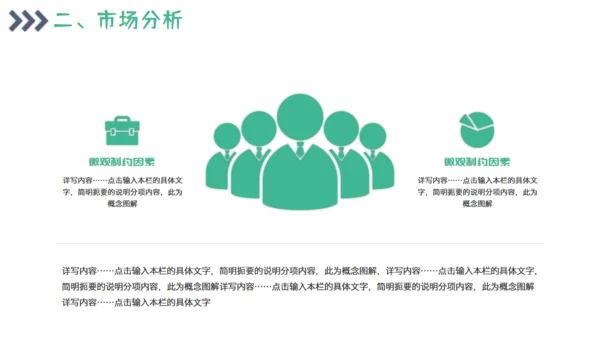 项目市场分析报告通用PPT模板