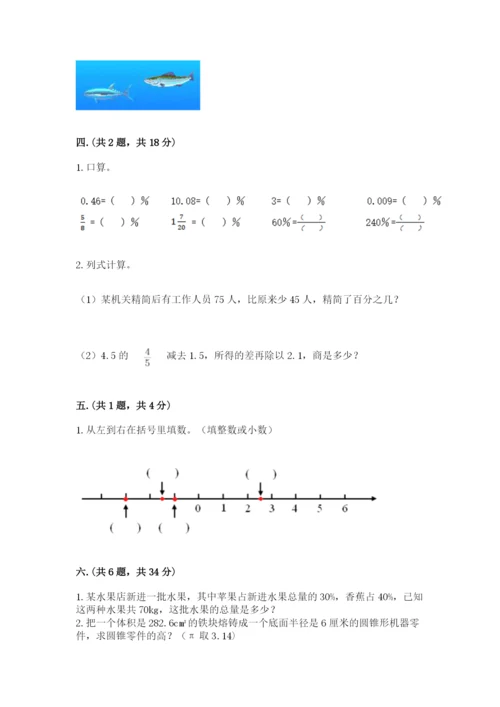 苏教版六年级数学小升初试卷精品【典型题】.docx