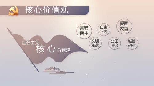 大气党风廉政建设工作总结动态PPT