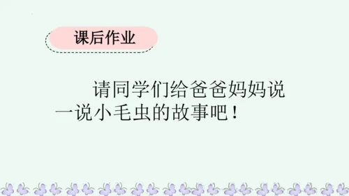 22小毛虫  课件