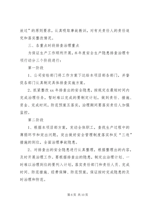 重大事故隐患治理方案[推荐5篇].docx