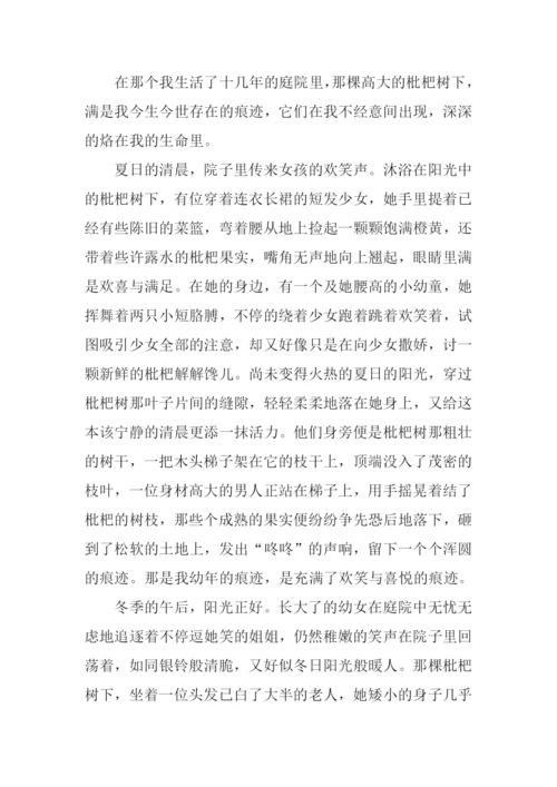 以痕迹为话题的作文-1.docx