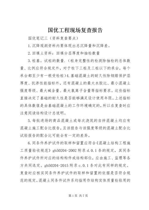 国优工程现场复查报告 (4).docx
