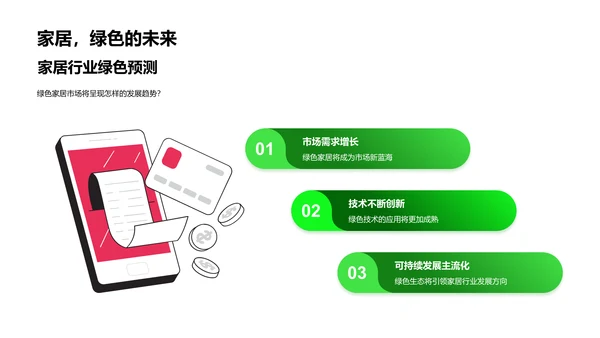 家居绿色商业计划PPT模板