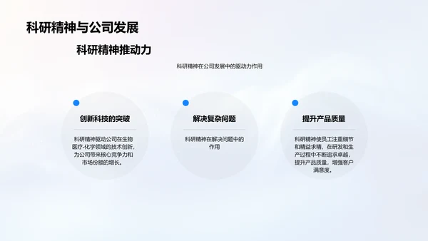 公司文化中的科研精神