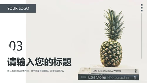 简约商务工作汇报PPT模板