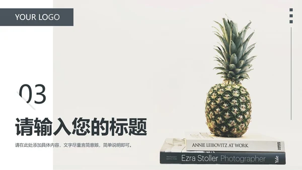 简约商务工作汇报PPT模板